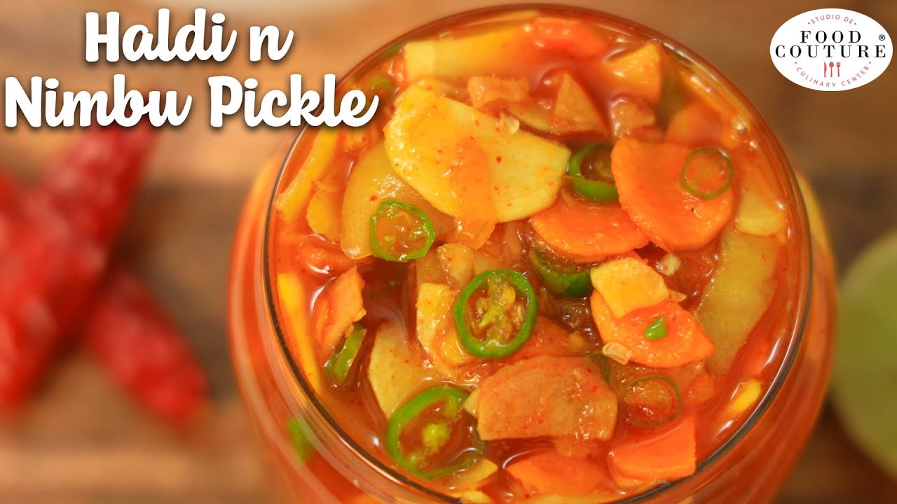 Fresh Haldi n Nimbu Pickle | Winter Special Recipe | Chetna Patel Recipes