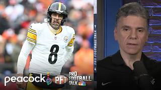 What is Aaron Rodgers’ future after Steelers' Drew Allar selection? | Pro Football Talk | NFL on NBC screenshot 1