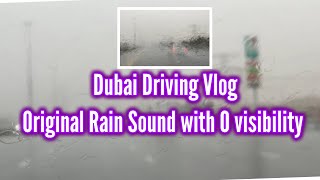 Exploring Dubai in Rain: Mesmerizing Weather and Serene Driving Sounds | Dubai Vlog screenshot 5