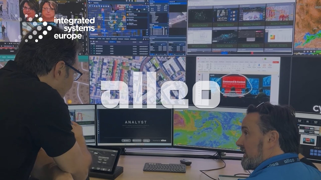 ISE26 Alleo x Cyviz at Planar Booth