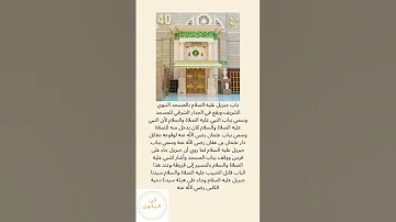 Shorts باب جبريل عليه السلام 