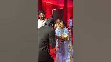 Nagarjuna Cute Moment with chiranjeevi Mother Anjana Devi at ANR National Award 2024 #shorts