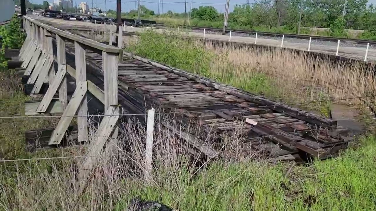 New York, Chicago & St. Louis Roundhouse and Turntable 1947