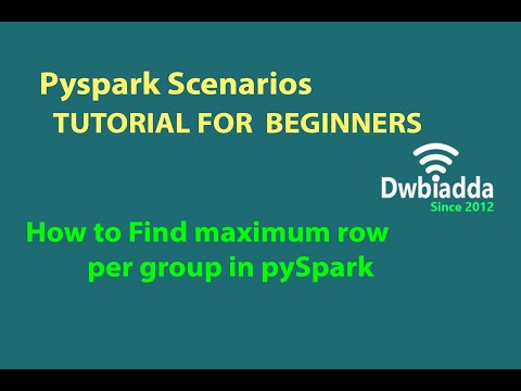 How to Find maximum row per group in pySpark | Pyspark questions and answers