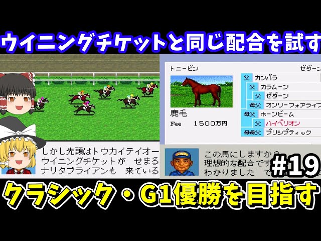 Derby Stallion 96] Trying out the same breeding as Winning