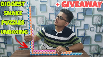 Biggest Snake Puzzles Unboxing 🔥+ GIVEAWAY | BLegend