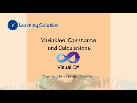 Variables, Constants and