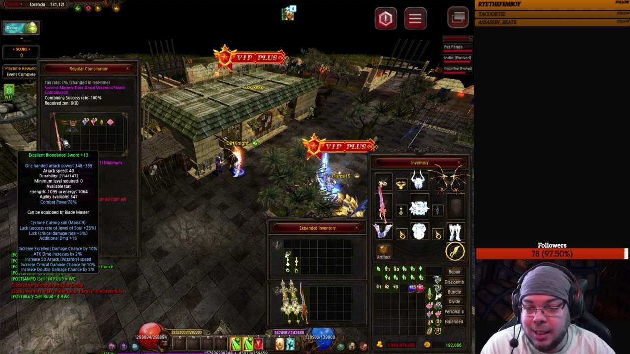 EpicMU.NET - Upgrading your Ruud Set/Weapons with Souls/Anvils or drop it to Up it with Jewels?