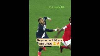 Isso aqui não é normal Neymar no Paris Saint-Germain fazendo o que quer: dribles, gols e jogadas