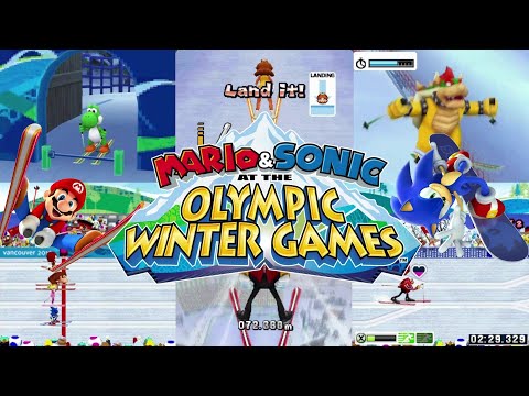 Mario & Sonic at the Olympic Winter Games: Olympic Events 1 (Skiing)