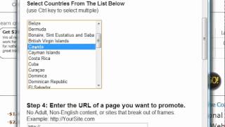 TrafficSwarm Review part 2 - How to place an ad