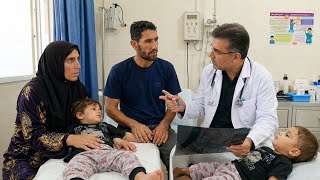 Striving for the twins' health; Narges and Hojat's concerns and the difficult journey to treatment