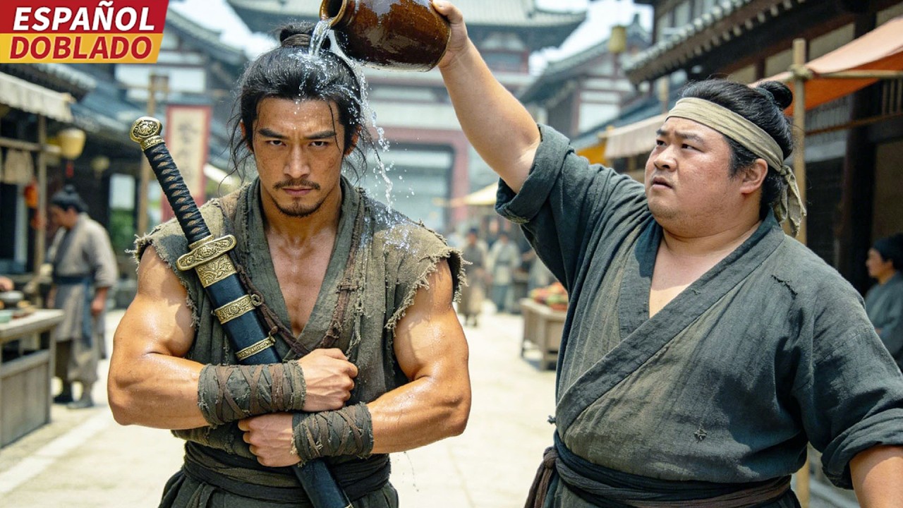 [Doblado Esp] Matón menosprecia al Mendigo Vendedor de cuchillo, sin saber que es Hijo del General.