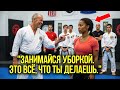 Чёрный пояс насмехался над женщиной… Пока она не положила его на лопатки!"