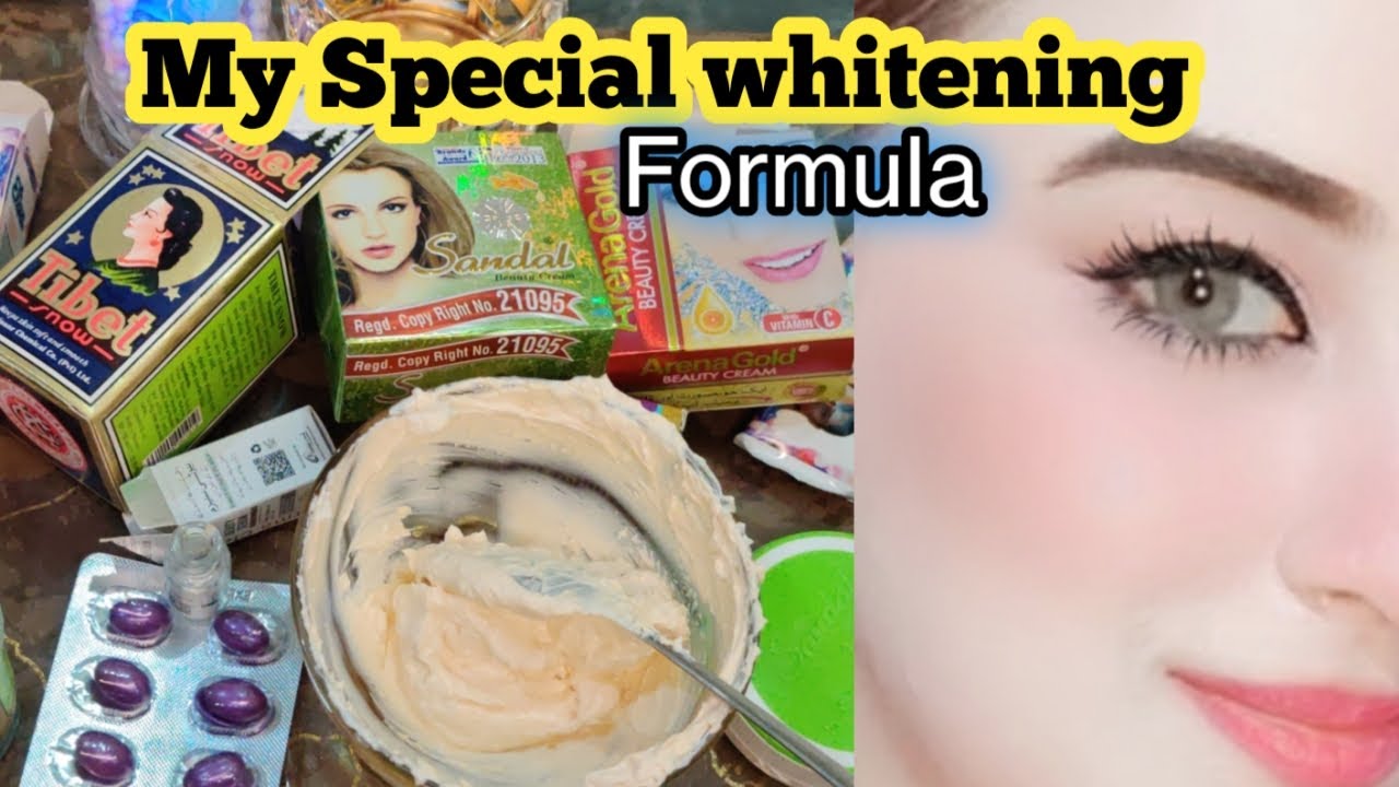 Formula whitening cream at home /Formula cream for whitening |Sandal cream & Arena gold cream