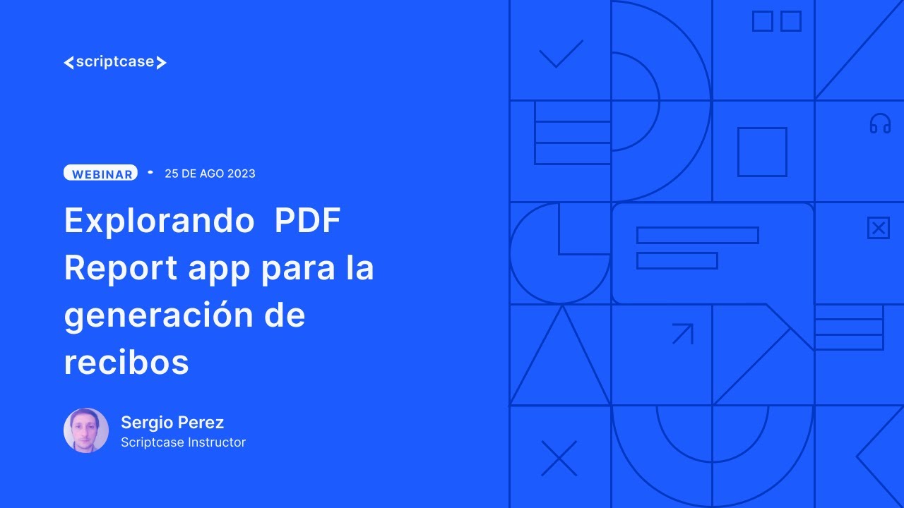 Scriptcase - Explorando PDF Report app para la generación de recibos ...
