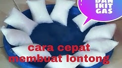 Cara membuat lontong plastik  cepat dan hemat gas - Durasi: 8.34. 