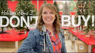 15 Holiday Items I Won't Buy this Year