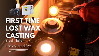 Beginner Lost Wax Casting Disaster?! | Tooltos Smelt Vacuo Cast All in One + Burnout Furnace