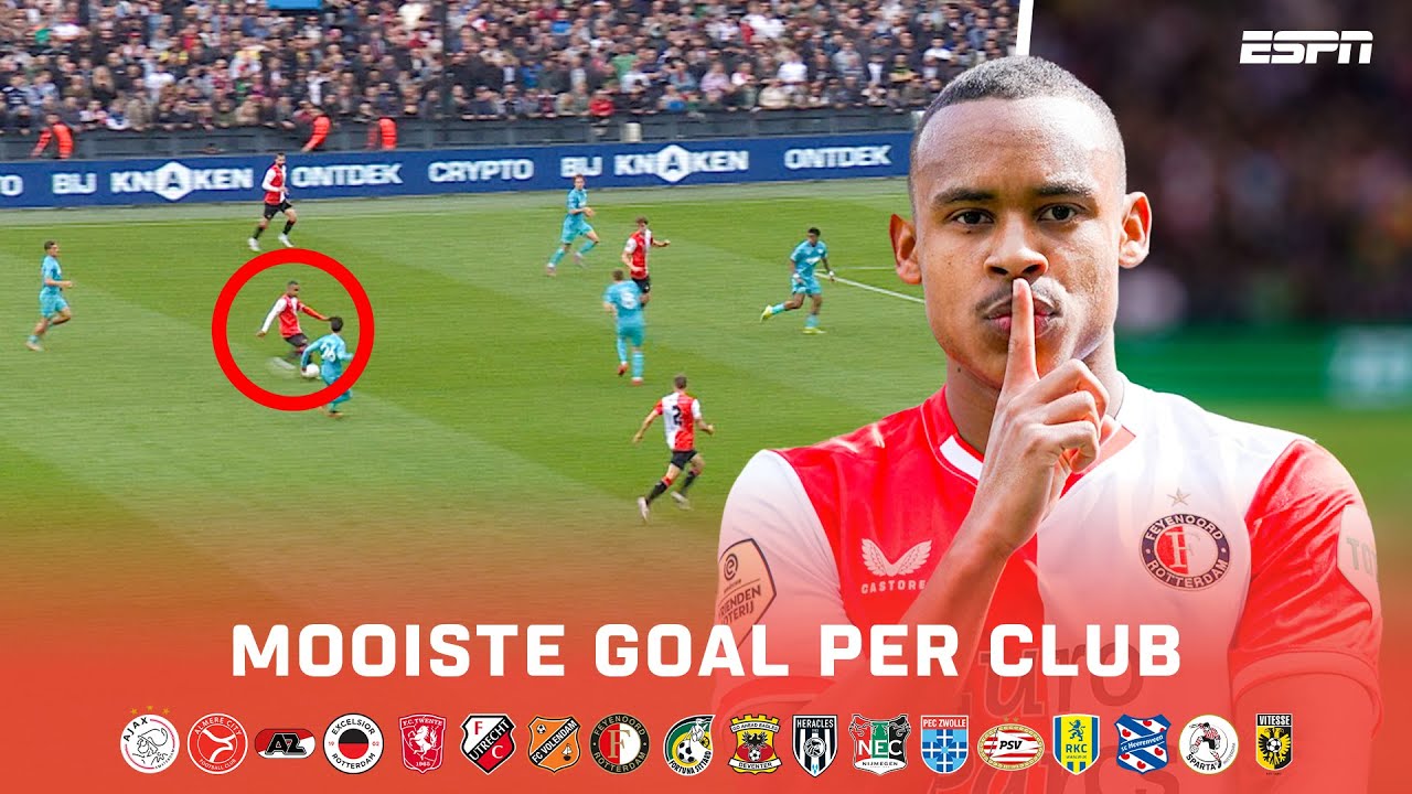 De MOOISTE GOAL per CLUB in de Eredivisie 2023/24 🎯🔥