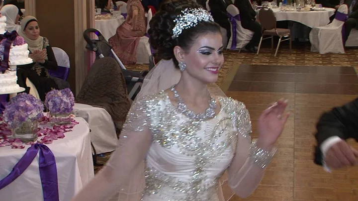 Ata & Deana first dance with (mohammed rami ) sing...
