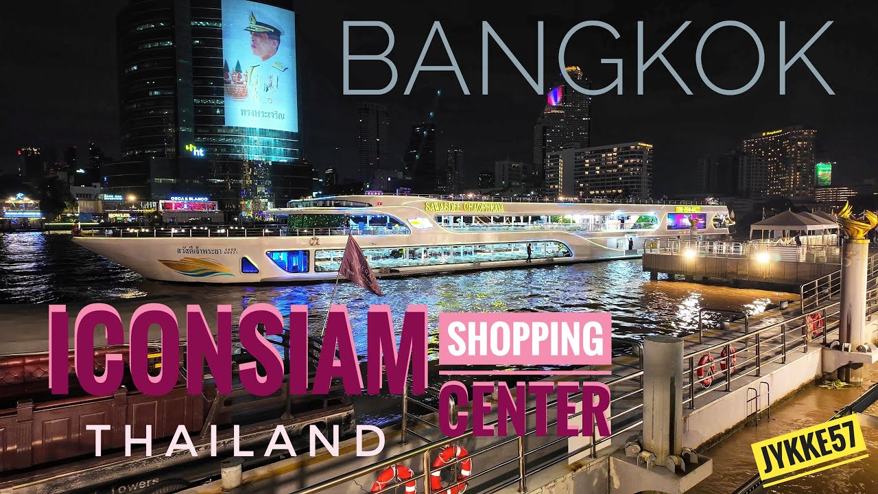 Mahtava Ostoskeskus Iconsiam Bangkok, Huge Shopping Center