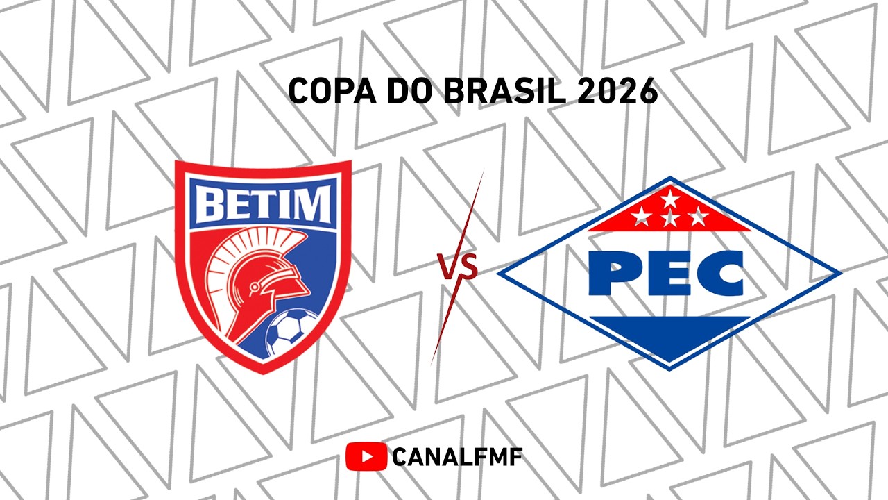 Betim Futebol X Piauí Esporte Clube - Copa do Brasil 2026