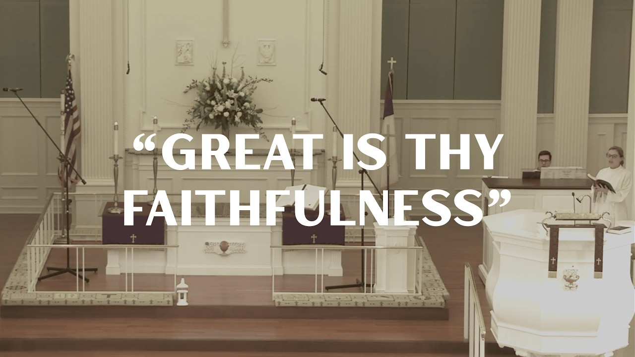 Great Is Thy Faithfulness | United Methodist Hymn No. 140