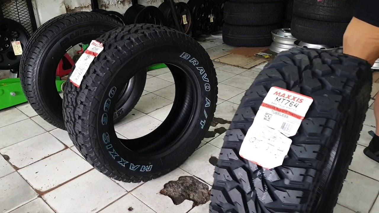 Perbedaan antara ban HT (Highway Terrain) , AT (All Terrain) dan MT (Mud Terrain)