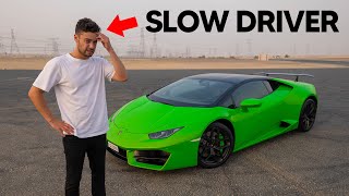 I Surprised The Slowest Driver I Know With a REALLY FAST Car