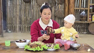 LIFE ON THE FARM: Cooking Delicious Dishes From Goat Meat - Take The Cabbage To Sell.