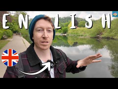 Inglés británico de la vida real - In A Small Village! | Input comprensible en inglés B1 Intermedio