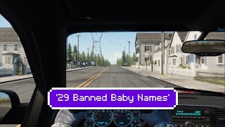 '29 Banned Baby Names' - Radio on the Road