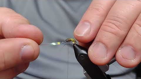 Wild Water Fly Fishing Olive Electric Caddis Fly Tying Instructional Video