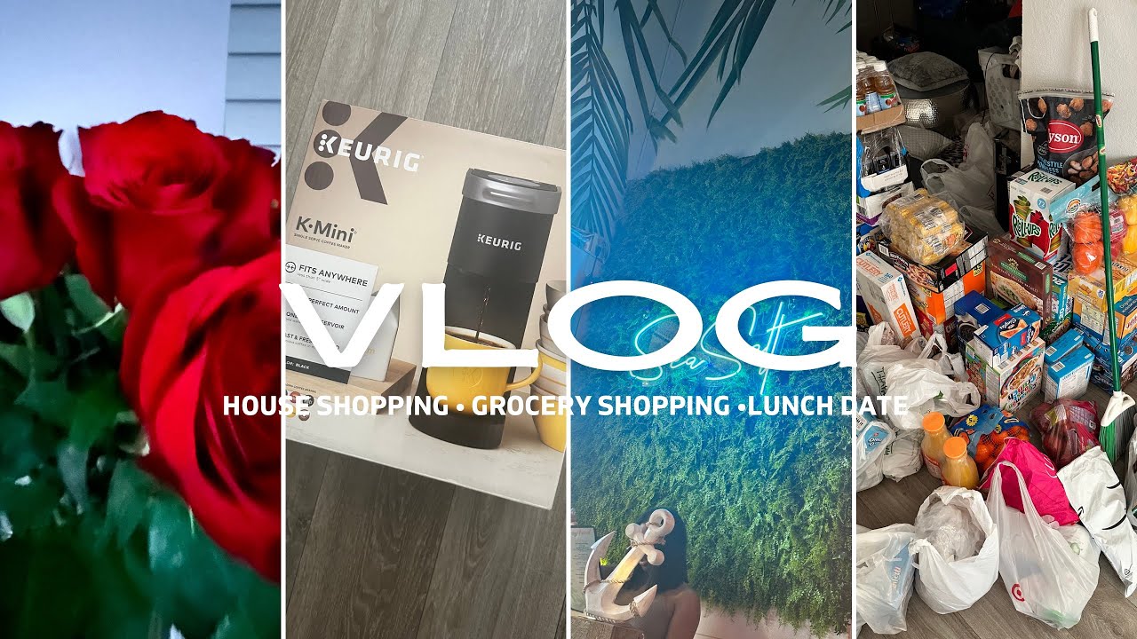 VLOG House shopping + Sea Salt Atlanta + Target / Homegoods Haul