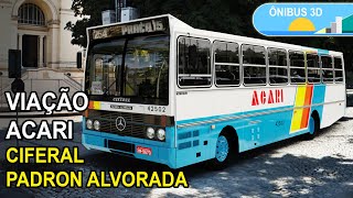 Ciferal Padron Alvorada Iii - Viação Acari Rio Anos 1990. Blender 3D Animation.