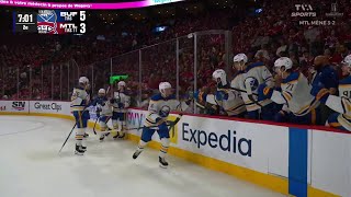 Joe Veleno Atteint À La Tête... Et Les Sabres Marquent Un But Par La Suite