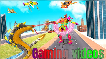 Snake Robot Car Transformation Gameplay Gaming Videos Level 2