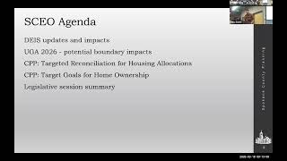 Spokane County Growth Management Steering Committee Meeting