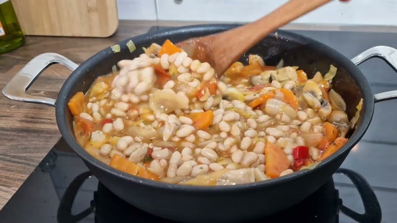 Mexikanischer eintopf rezept! Fleisch mit Bohnen und Gemüse, man merkt ...
