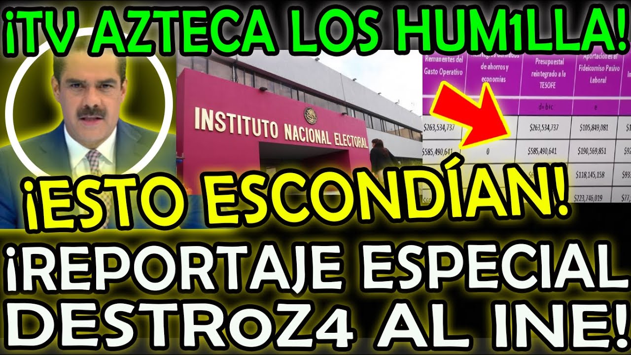 ¡tv Azteca Y Javier Alatorre Con Reportaje Especial Hacen Ped4z0s Al 