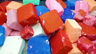Multiple Colours Soft Gym Chalk Blocks Mass Crush | Relaxing | Satisfying | ASMR  screenshot 2