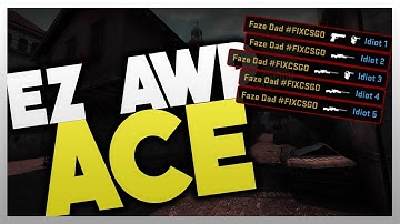 CS:GO - AWP Is Too Easy (FUNNY MOMENTS #1)