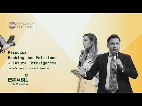 Pesquisa Ranking dos Políticos + Futura Inteligência | Fórum da Liberdade 2026