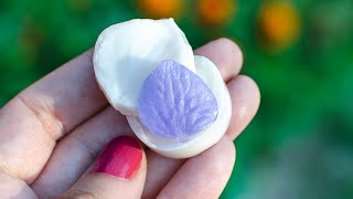 How to make a hydrangea petal mold from liquid silicone