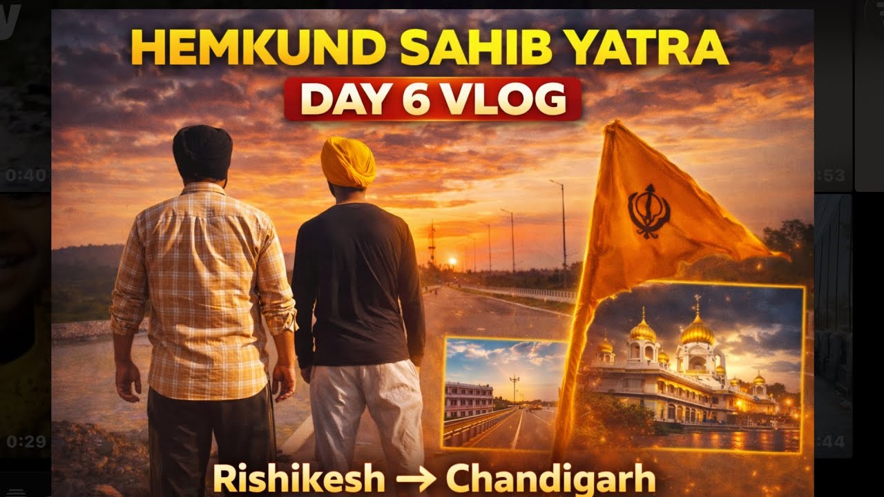Hemkund Sahib Yatra 2025 | Day 6 last vlog |9oct 2025|  #hemkundsahib #travel #himalayas #bike 