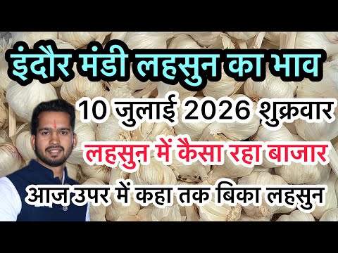 Indore Mandi lahsun ka bhav 