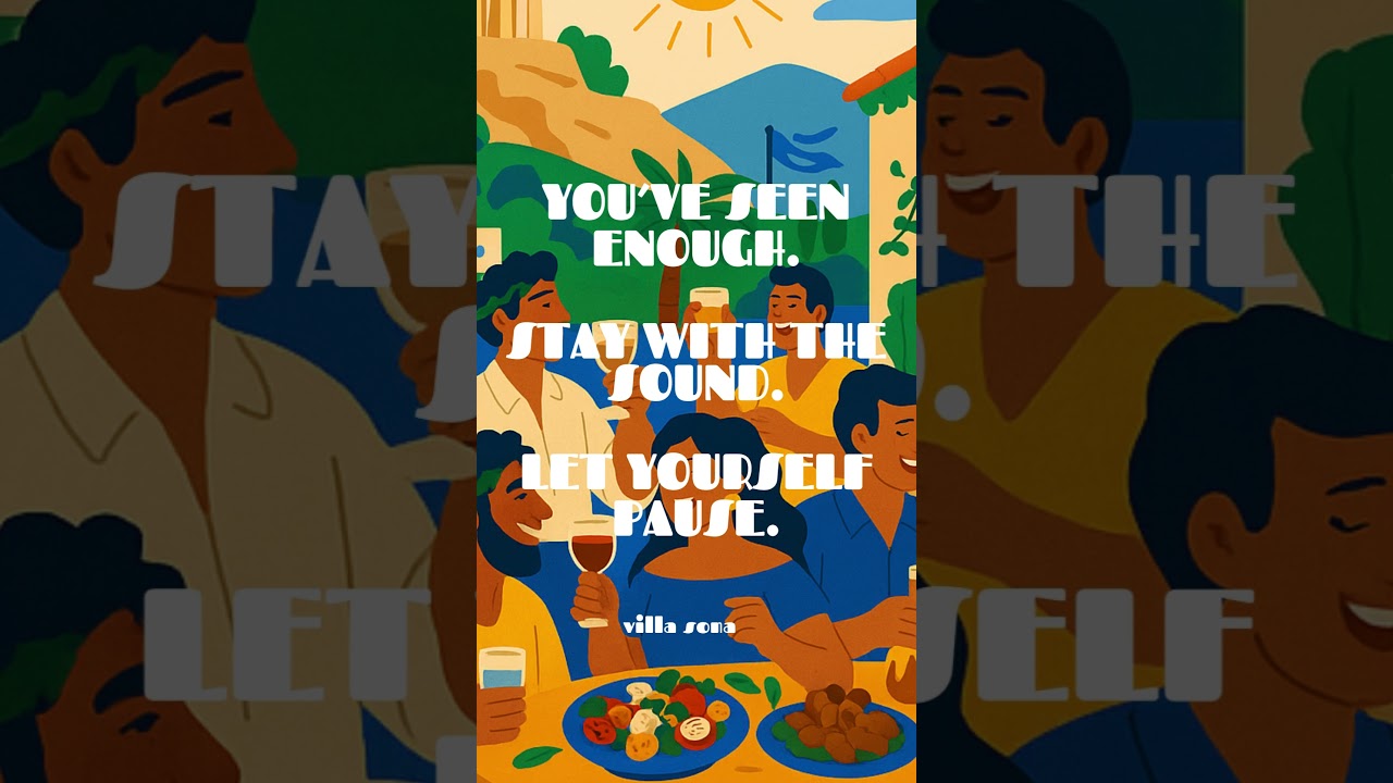 Let It Play. Let Yourself Pause with Greek jazz. 