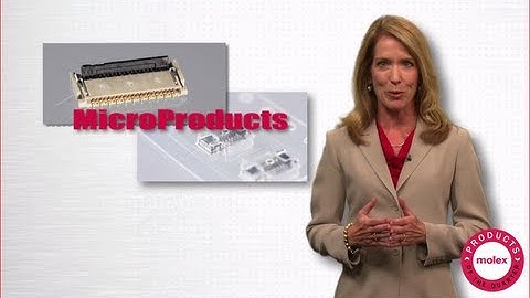 Molex - Product of the Quarter Videos - Micro Products