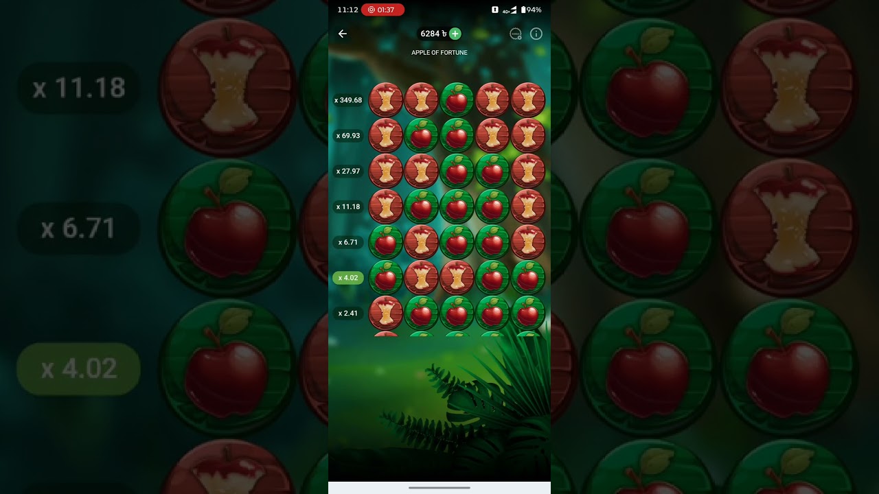 Apple of Fortune game BIG WIN 🍎🍎